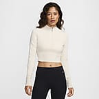 Nike cropped jumper hotsell